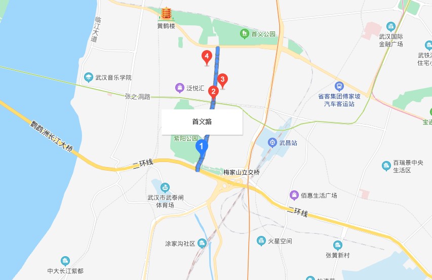 首义路地图