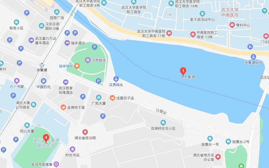 水果湖地图