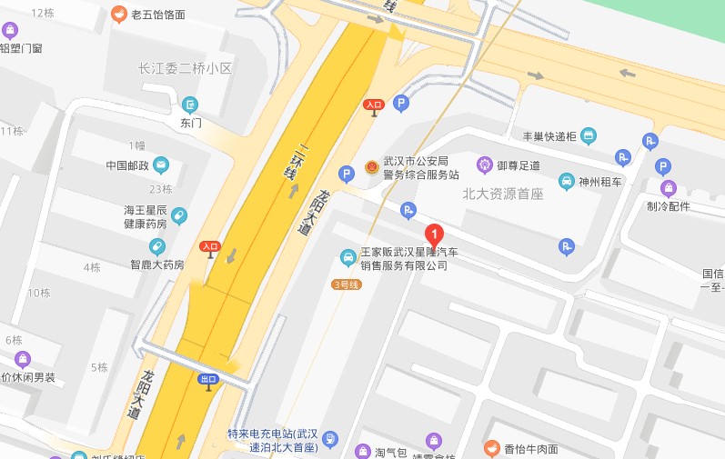 汉阳郭茨口地图